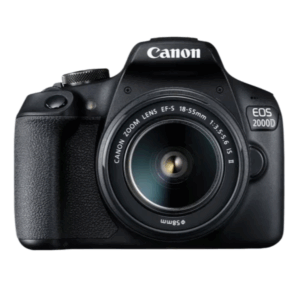Canon EOS 2000D 24.1MP DSLR Camera with 18-55mm Lens