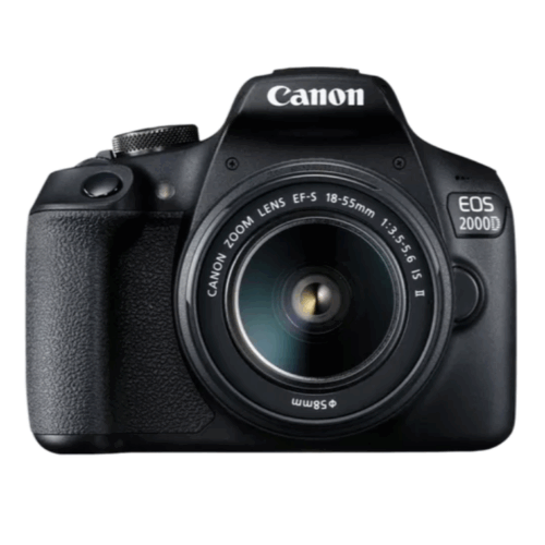 Canon EOS 2000D 24.1MP DSLR Camera with 18-55mm Lens