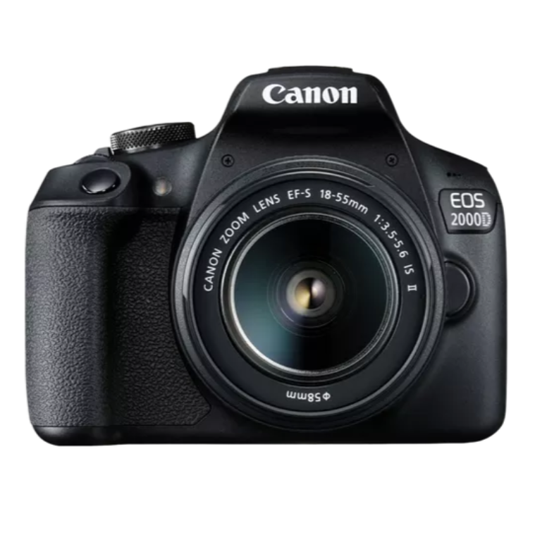 Canon EOS 2000D 24.1MP DSLR Camera with 18-55mm Lens Canon EOS 2000D 24.1MP DSLR Camera with 18-55mm Lens