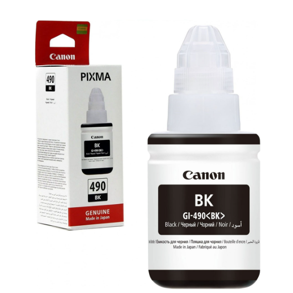 Canon GI-490 Original Black Ink Bottle
