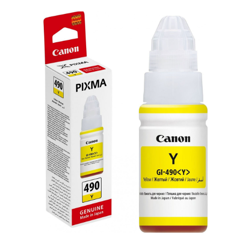 Canon GI-490 Original Yellow Ink Bottle