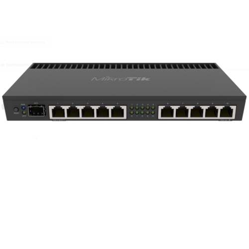 Mikrotik RB4011iGS+RM Gigabit Router