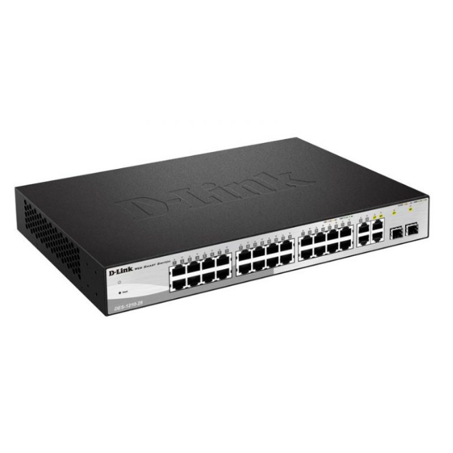 D-Link DES-1210-28 28 Port 10/100Mbps Web Smart Switch