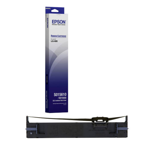Epson LQ-690 Black Ribbon Cartridge