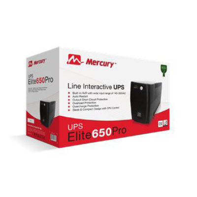 Mercury Elite 650 Pro 650VA Offline UPS