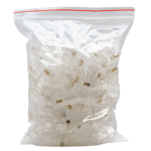 RJ45 CAT6 Connectors-Pack of 100Pcs