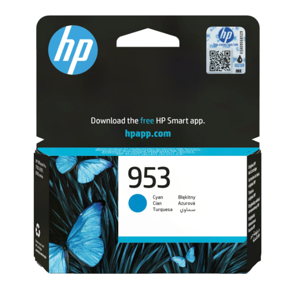 HP 953 Cyan Original Ink Cartridge