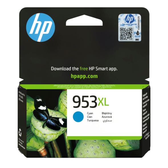 HP 953XL Cyan Original Ink Cartridge