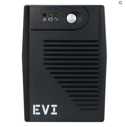 EVI Power 650VA Line Interactive UPS- Black colour