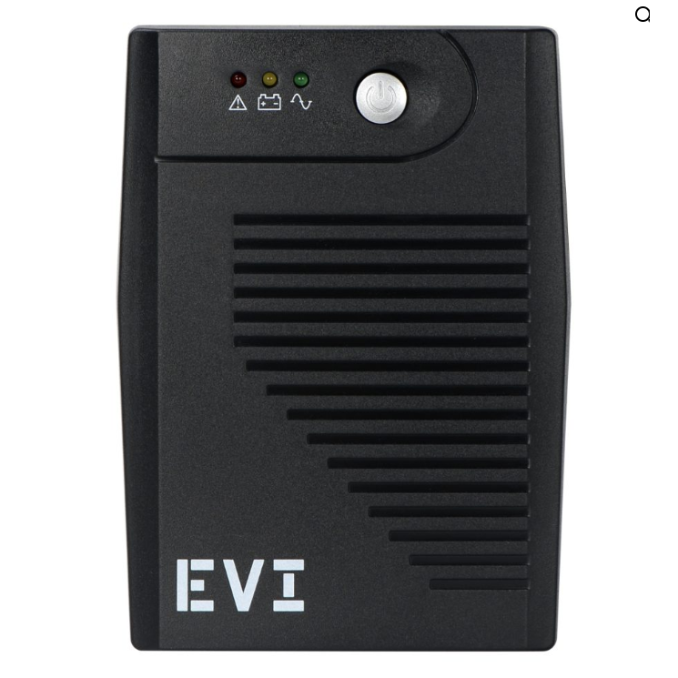 EVI Power 650VA Line Interactive UPS- Black colour