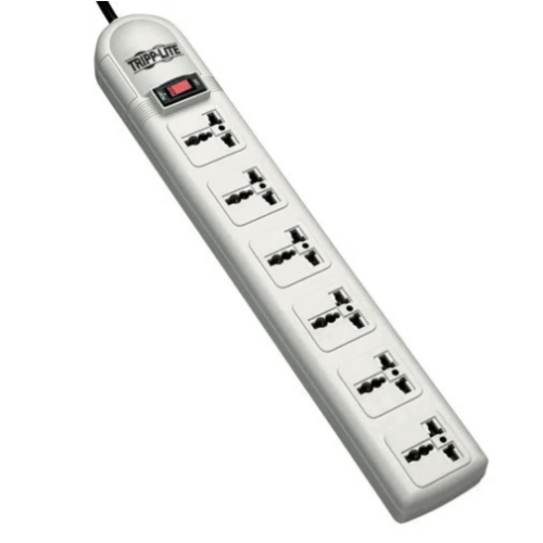 Tripp Lite 6 way Power Extension cable with surge Protection