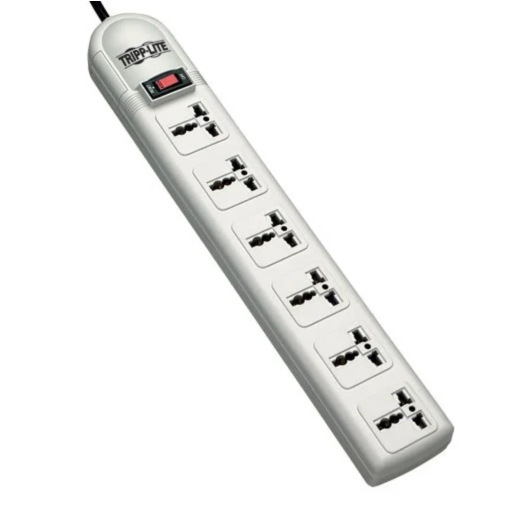 Tripp Lite 6 way Power Extension cable with surge Protection