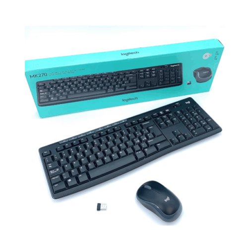 Logitech MK270 Wireless Keyboard and Mouse Combo