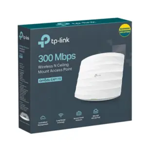 TP-Link EAP115 Ceiling Mount Access Point TP-Link EAP115 300Mbps Ceiling Mount Access Point
